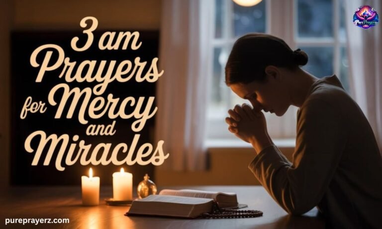 3AM Prayers for Mercy and Miracles That Change Your Life