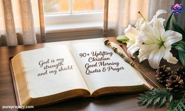 90+ Uplifting Christian Good Morning Quotes & Prayer