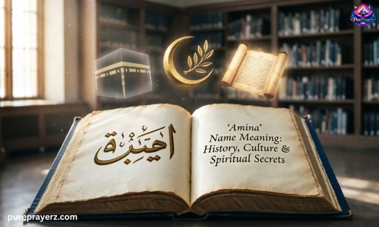 Amina Name Meaning History, Culture & Spiritual Secrets