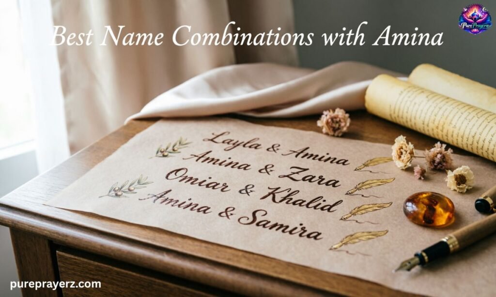 Best Name Combinations with Amina