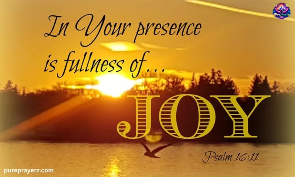 Joy in His Presence