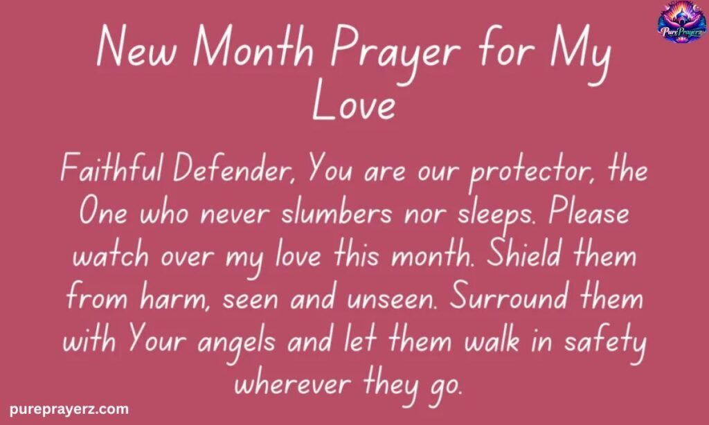 New Month Prayer for My Boyfriend Long Distance