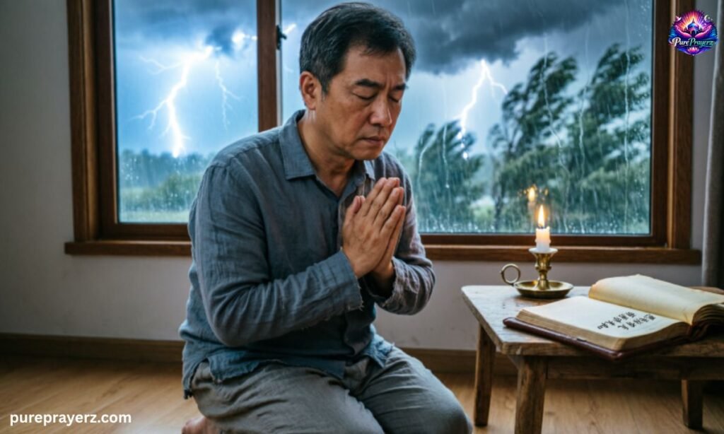 Prayer for Courage During Thunderstorms
