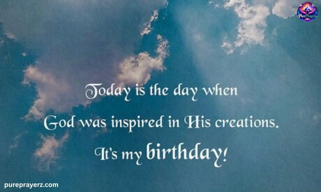 Thanking God Birthday Wishes for Myself