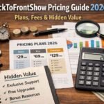 BackToFrontShow Pricing Guide 2026 Plans, Fees & Hidden Value