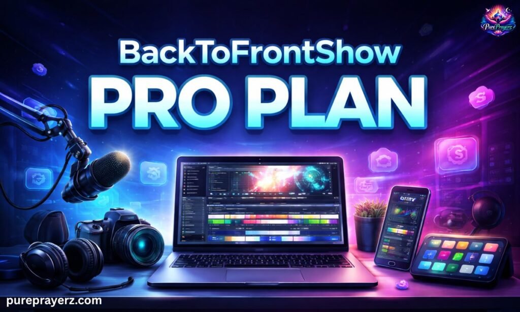 BackToFrontShow Pro Plan