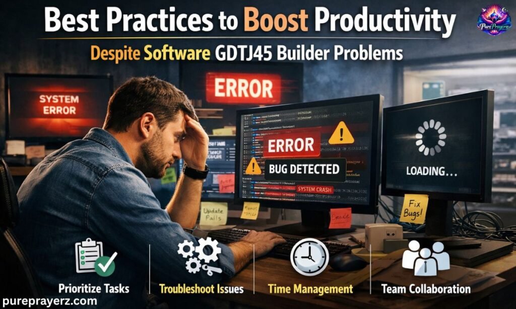 Best Practices to Boost Productivity Despite Software GDTJ45 Builder Problems