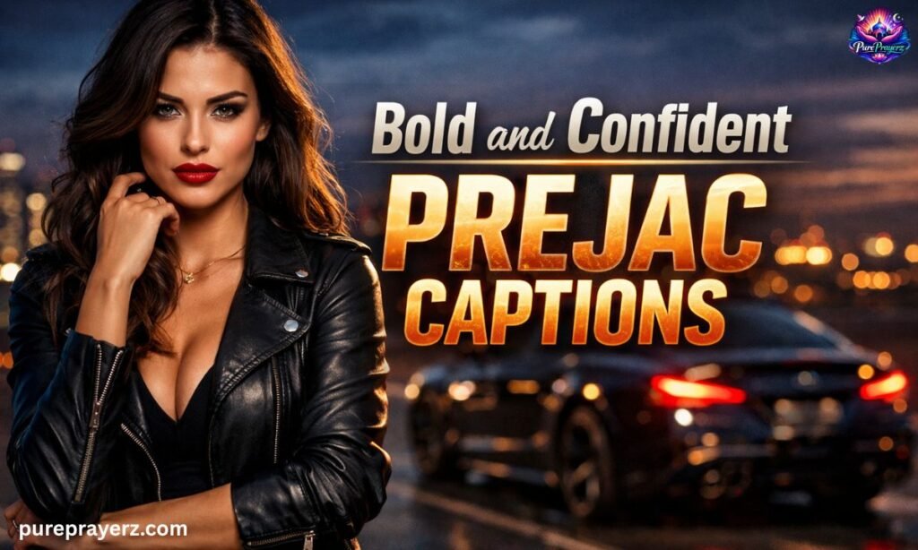 Bold and Confident Prejac Captions