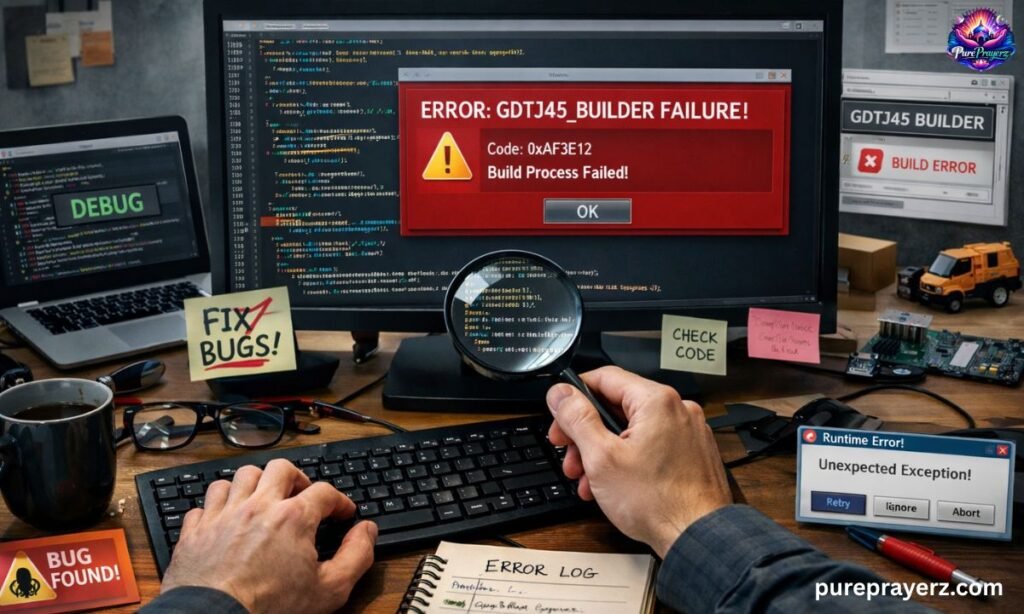 Debugging and Error-Handling Software GDTJ45 Builder Problems