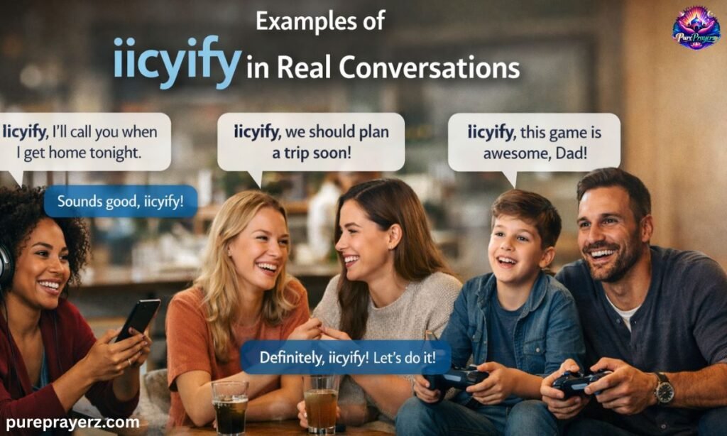 Examples of iicyify in Real Conversations
