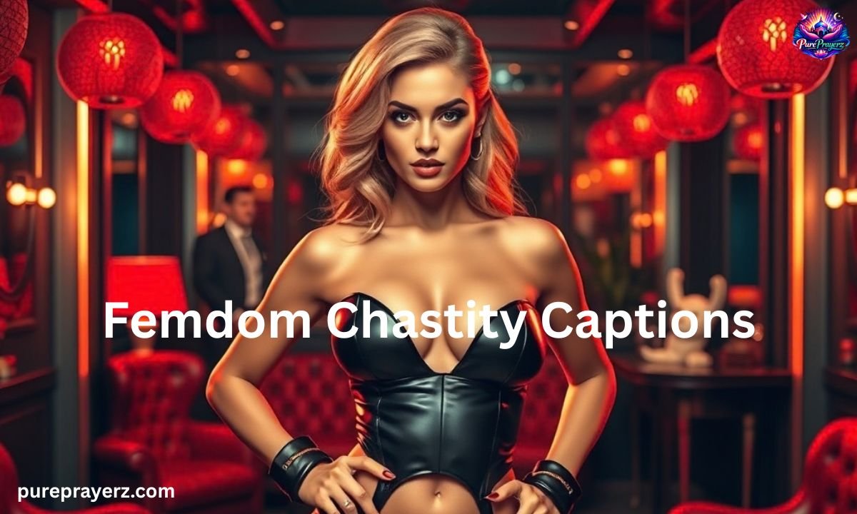 Femdom Chastity Captions 2026 Bold, Hot & Dominant Fun