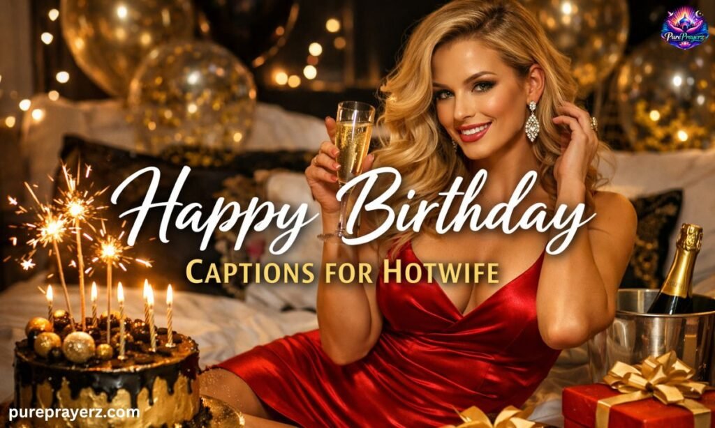 Happy Birthday Captions for Hotwife