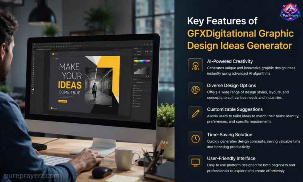 Key Features of GFXDigitational Graphic Design Ideas Generator