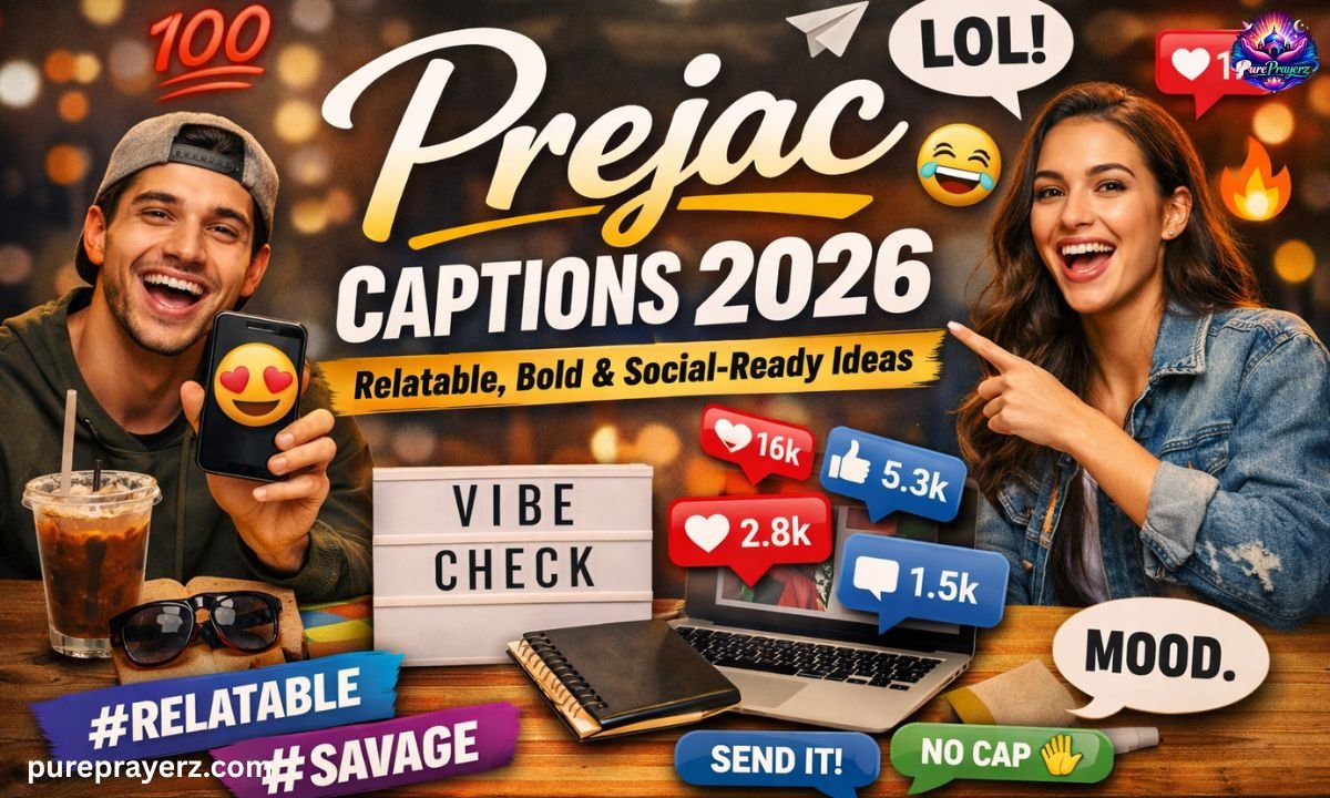 Prejac Captions 2026 Relatable, Bold & Social Ready Ideas
