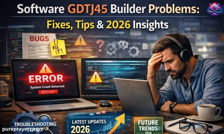 Software GDTJ45 Builder Problems Fixes, Tips & 2026 Insights