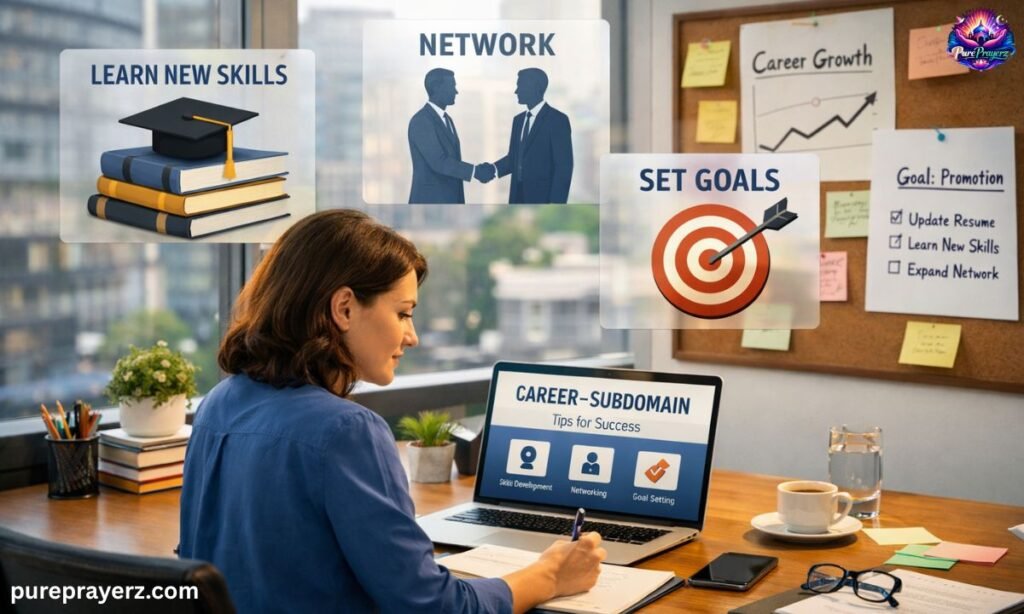 Tips for Maintaining and Growing Your Career-Subdomain