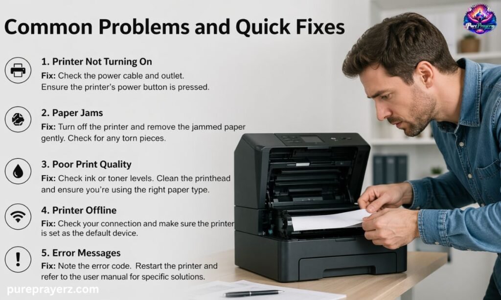 Common Problems and Quick Fixes