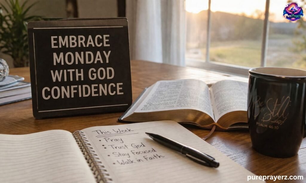 Embrace Monday with God Confidence