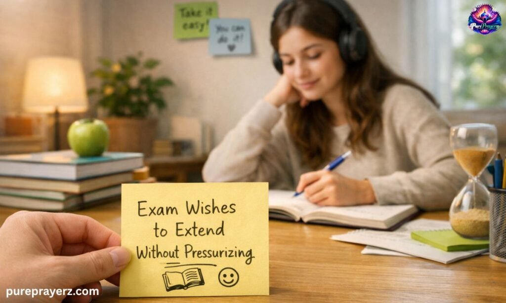 Exam Wishes to Extend Without Pressurizing