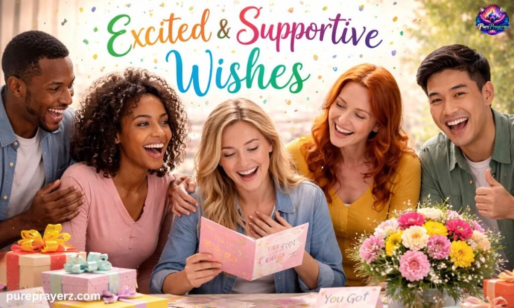 Excited & Supportive Wishes