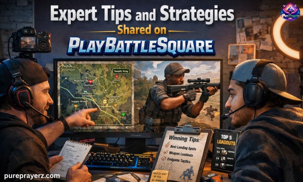 Expert Tips and Strategies Shared on PlayBattleSquare