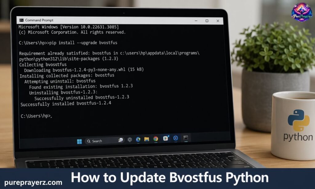 How to Update Bvostfus Python