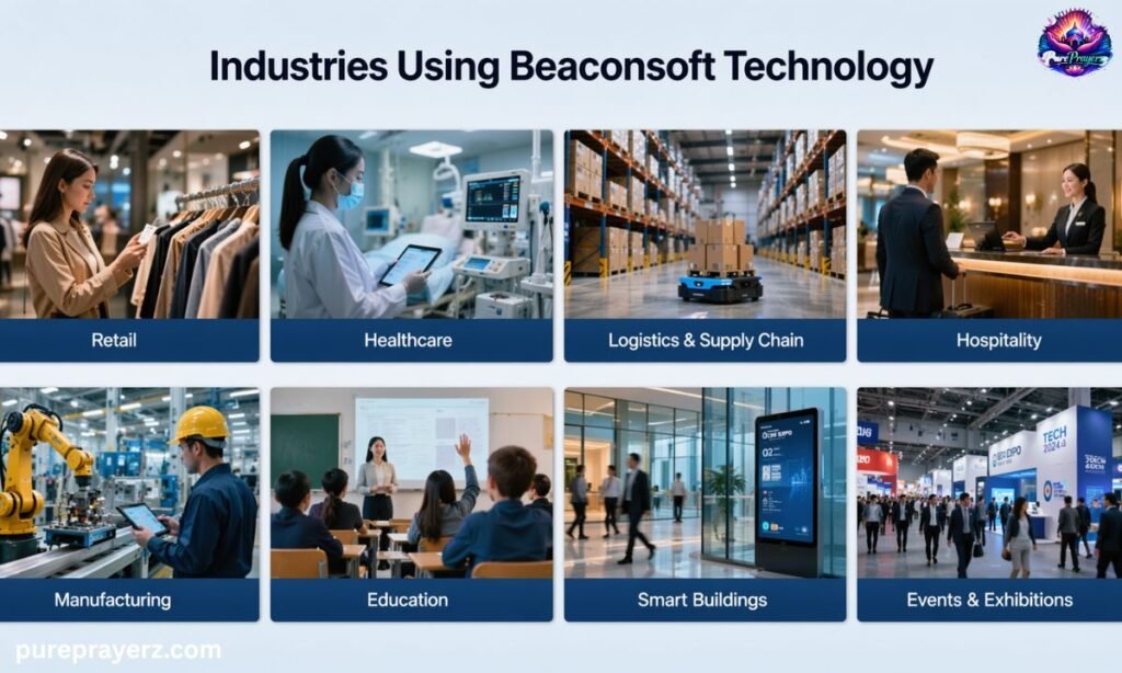 Industries Using Beaconsoft Technology