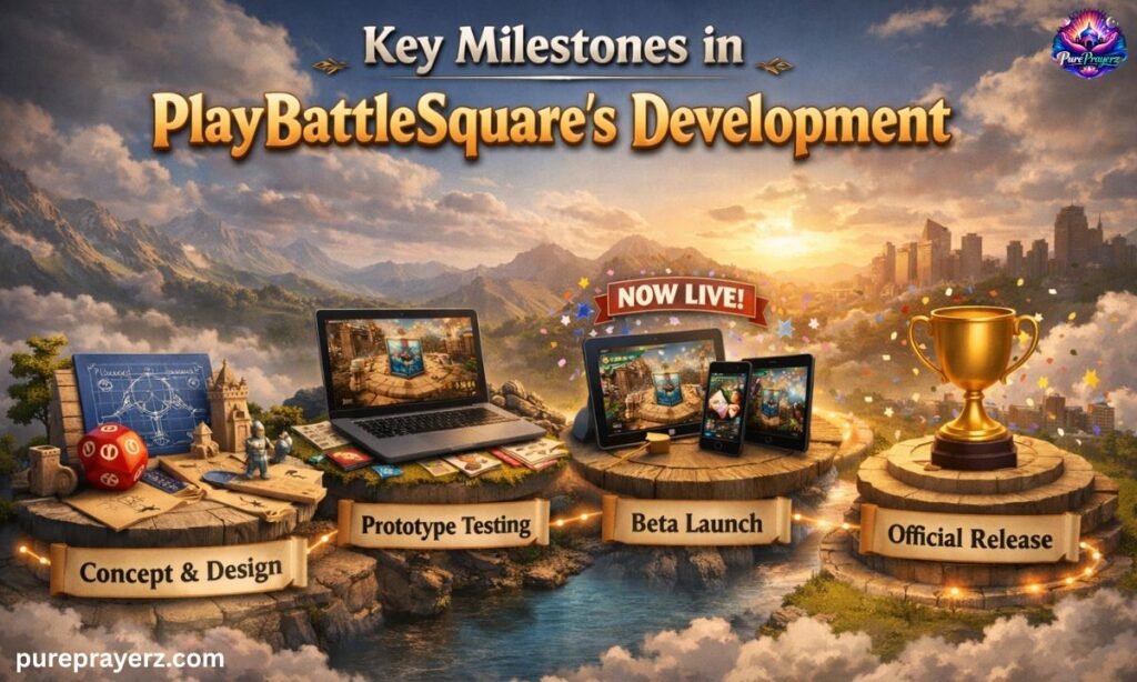 Key Milestones in PlayBattleSquare’s Development