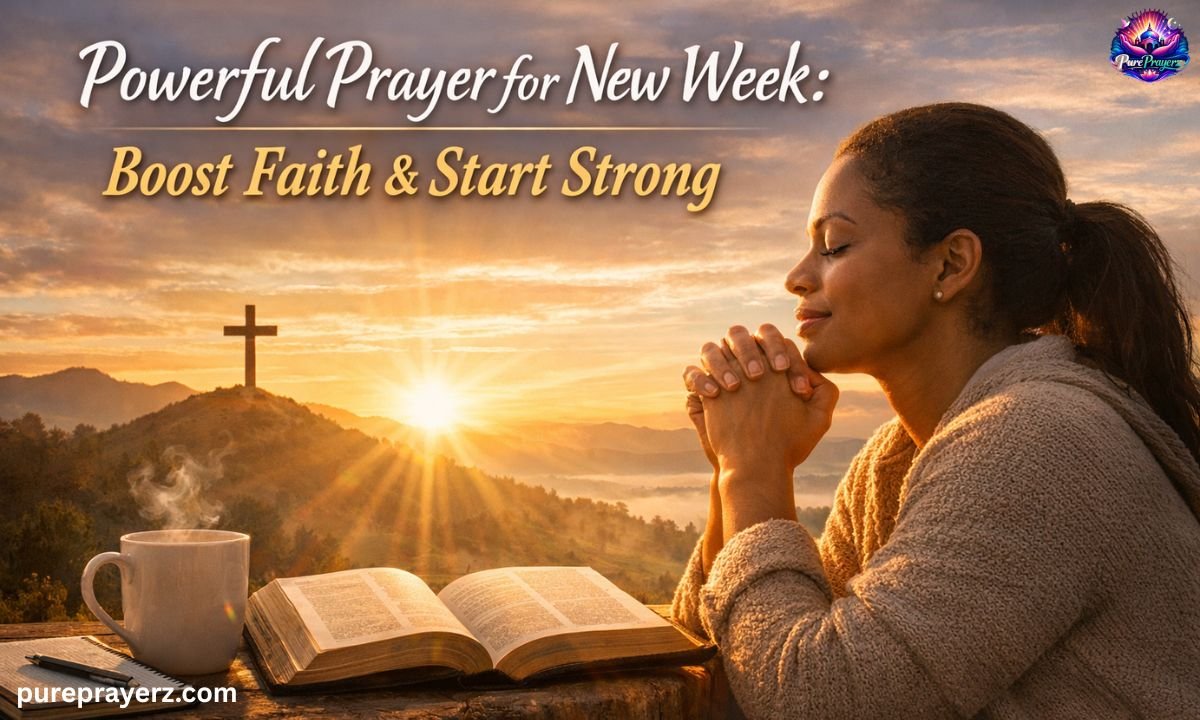 Powerful Prayer for New Week Boost Faith & Start Strong