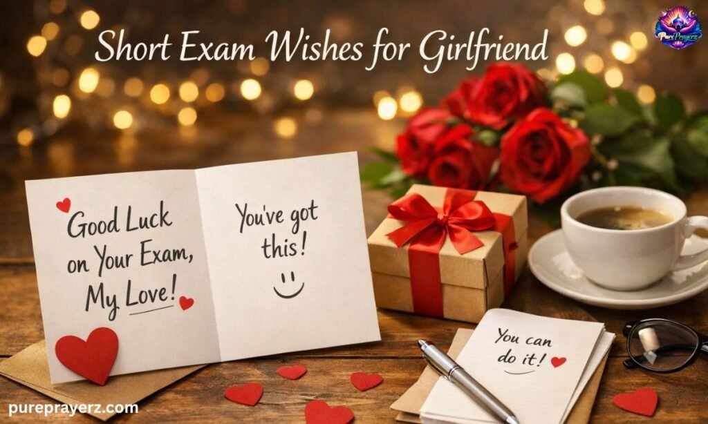 Short Exam Wishes for Girlfriend