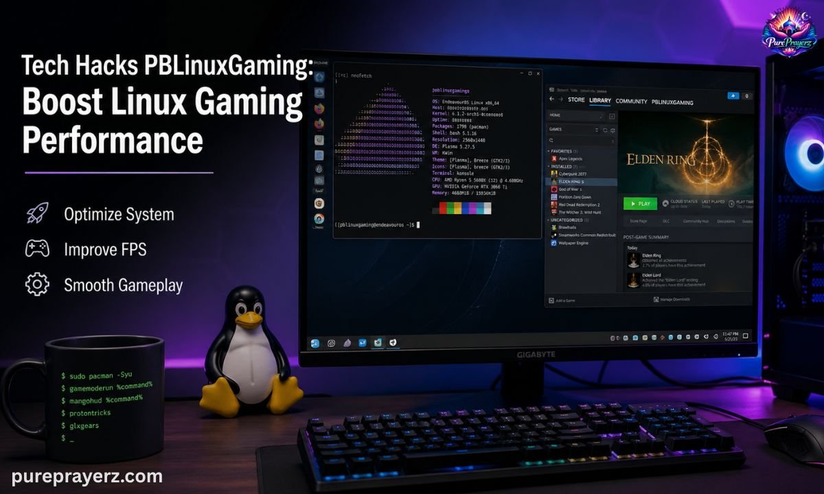 Tech Hacks PBLinuxGaming Boost Linux Gaming Performance