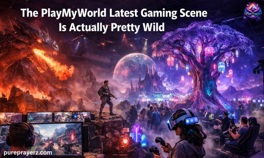 The PlayMyWorld Latest Gaming Scene Is Actually Pretty Wild