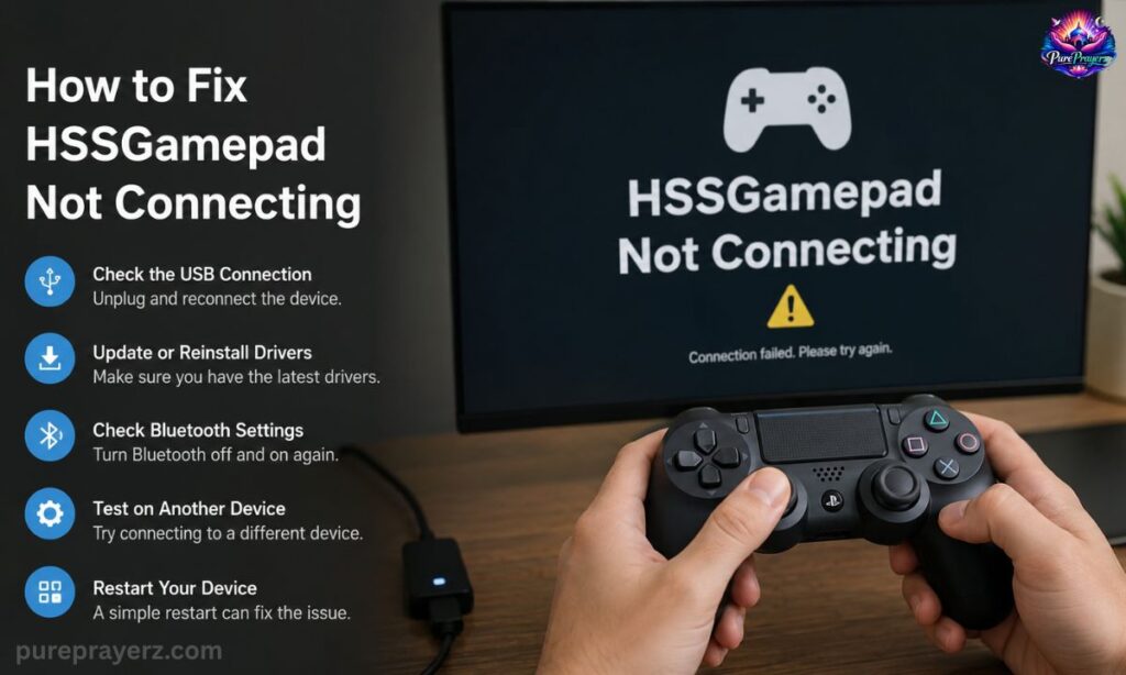 How to Fix HSSGamepad Not Connecting