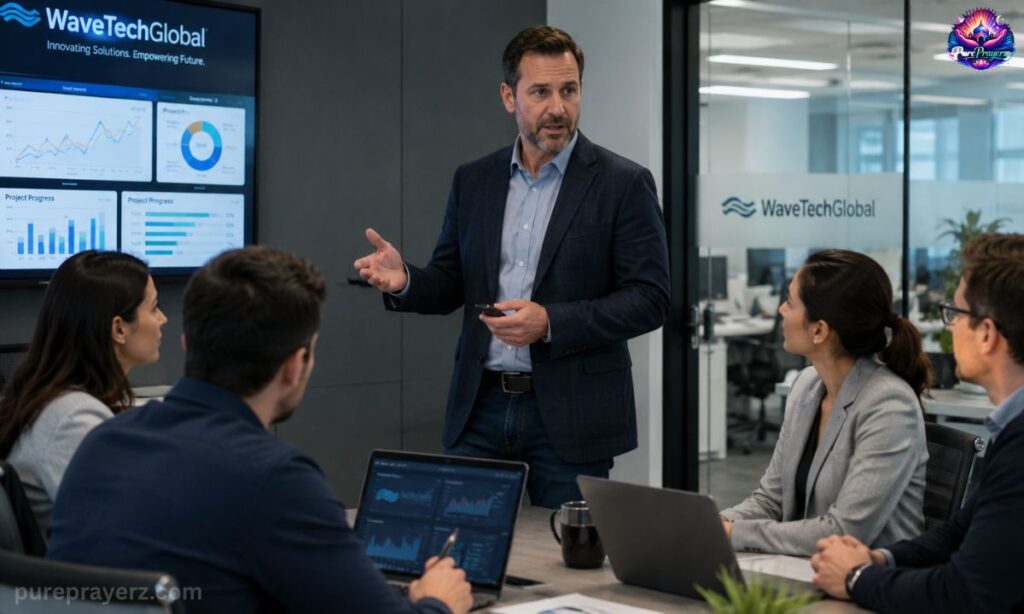 Stewart’s Role at WaveTechGlobal